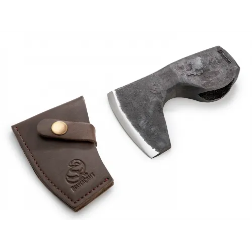 BeaverCraft AX6 Replacement Bearded Axe Head with Sheath