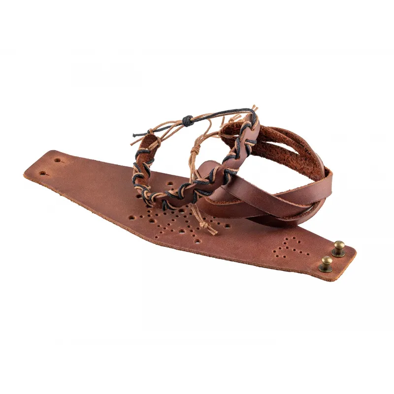 BeaverCraft Bracelet Set Leather Crafting Kit Cyclaire Knives and Tools