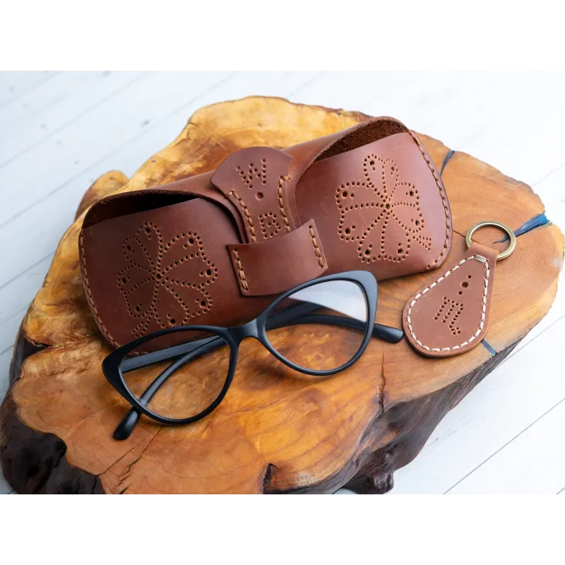 BeaverCraft Glasses Case Set Leather Crafting Kit Cyclaire Knives and Tools
