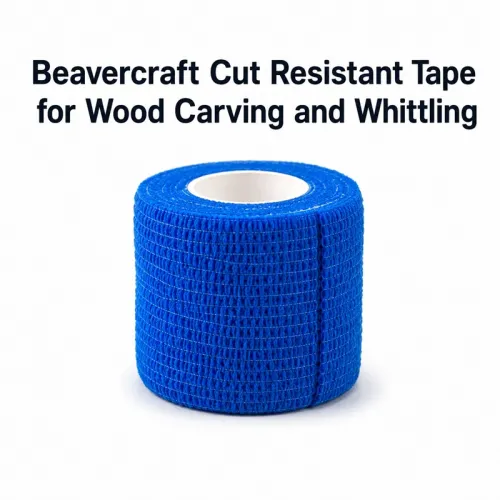 Beavercraft Cut Resistant Tape for Wood Carving and Whittling - Single Roll