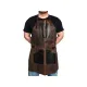 Beavercraft AP3X Genuine Leather Woodworkers Apron - Black and Brown Cyclaire Knives and Tools