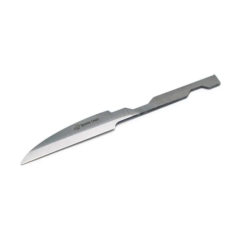 BeaverCraft Blank Knife Blade - 4.52" Whittling C16 Cyclaire Knives and Tools