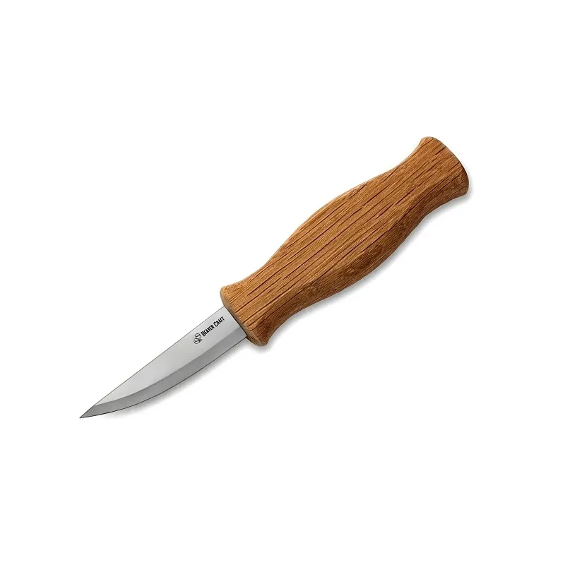 BeaverCraft C4 Wood Carving Whittling Knife with Oak Handle Cyclaire Knives and Tools