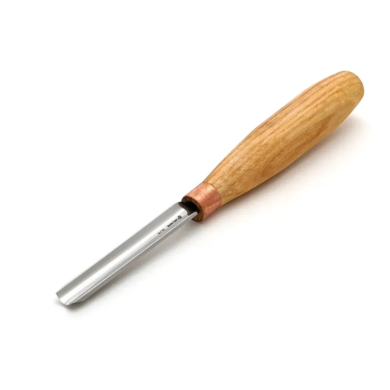 BeaverCraft K9/10 Compact Straight Rounded Carbon Steel Chisel -10mm - Sweep No 9 Cyclaire Knives and Tools