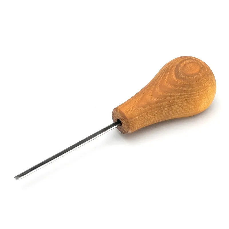 BeaverCraft P12/02 Palm Size Straight V Profile Chisel - 2mm - Sweep No12 Cyclaire Knives and Tools
