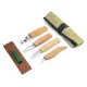 Beavercraft S48L Left Handed Wood Carving Tool Set for Spoon Carving Cyclaire Knives and Tools
