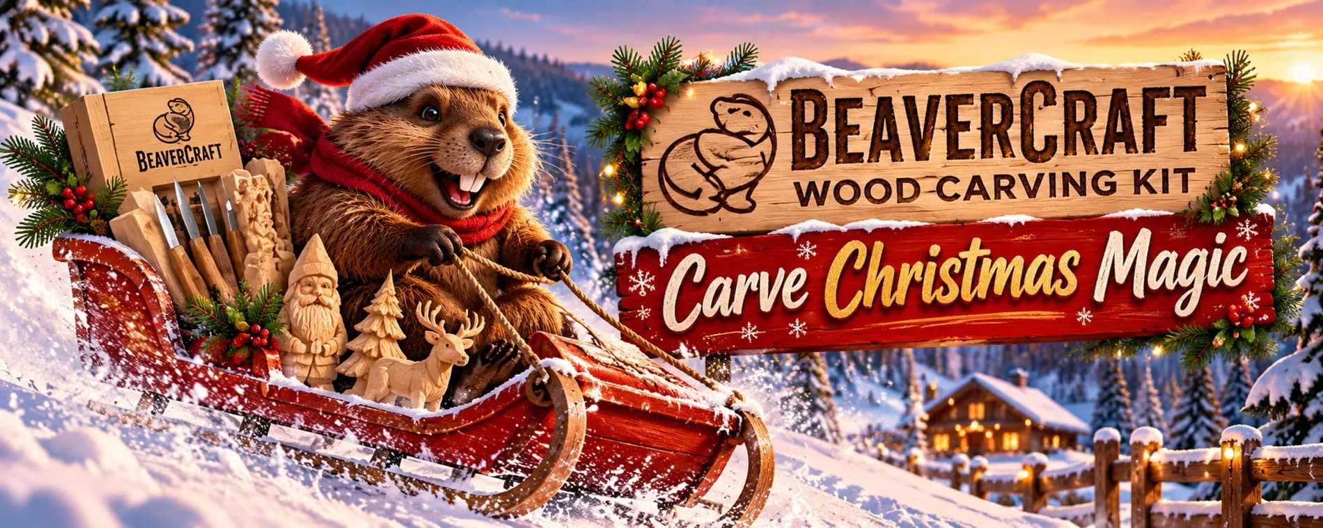 BeaverCraft Wood Carving Hobby Kits