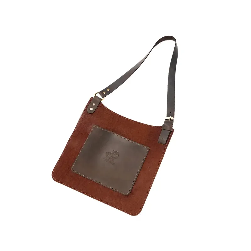 Beavercraft Adjustable Leather Carving Bib for Chest Protection Cyclaire Knives and Tools