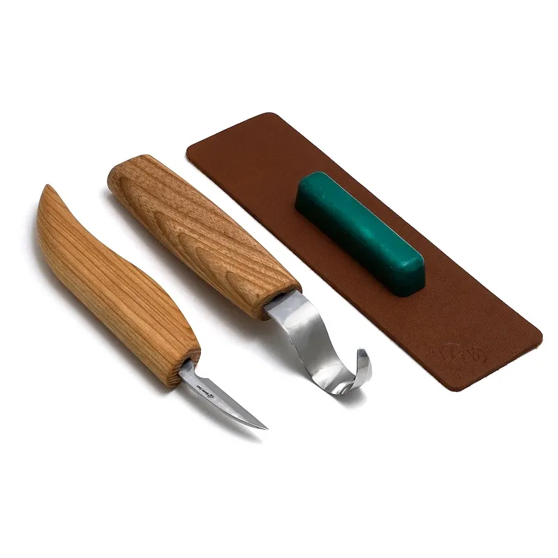 BeaverCraft S02L - 4 Piece Spoon Carving Set Left Handed Version Cyclaire Knives and Tools
