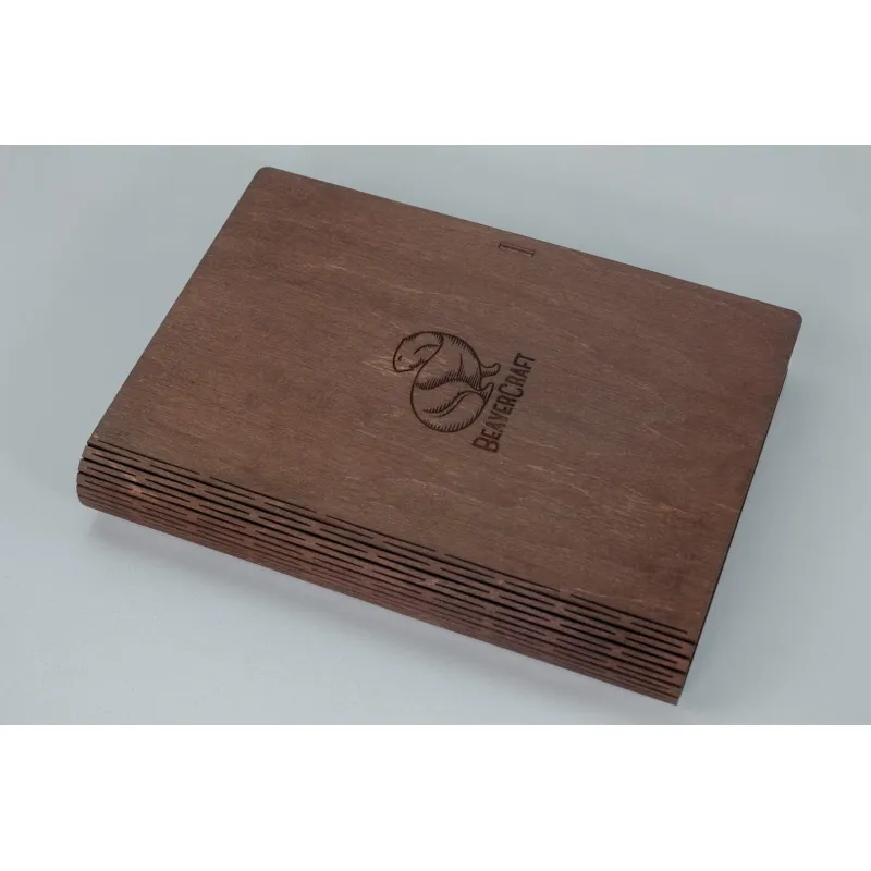 BeaverCraft S07 Gift Set - 6 Piece Starter Wood Carving Set In A Book Case Cyclaire Knives and Tools